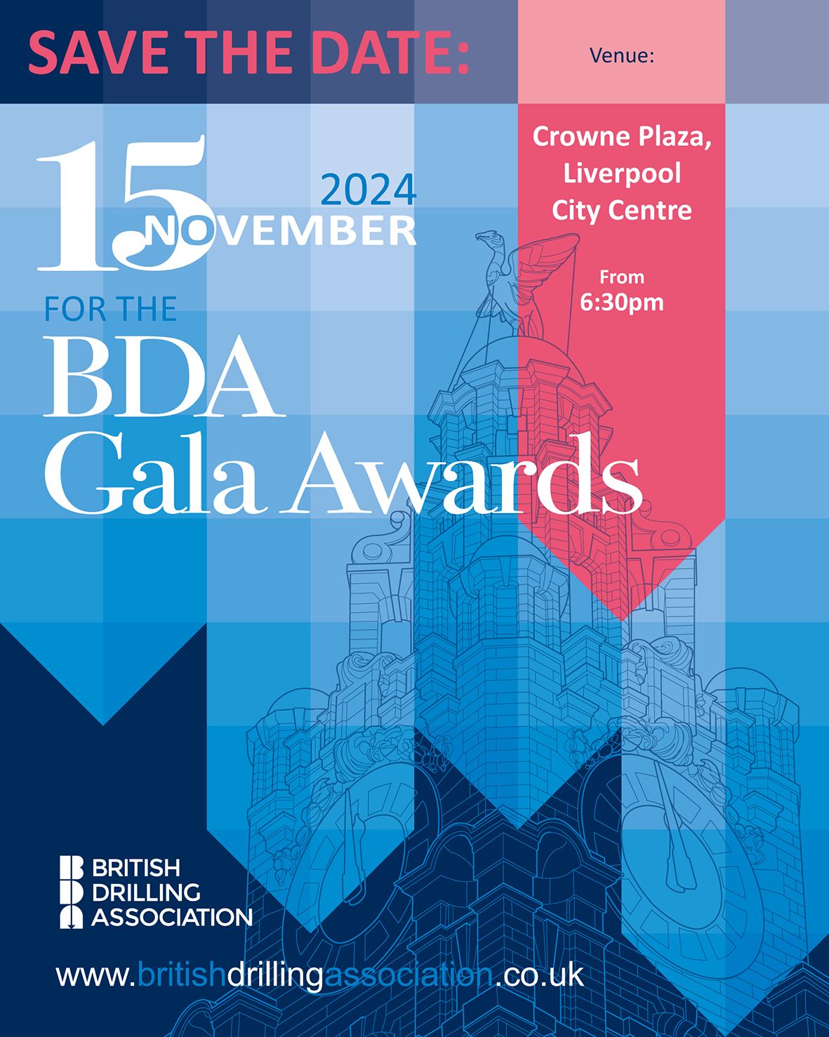 Save the Date for the BDA Gala & Awards 2024! British Drilling